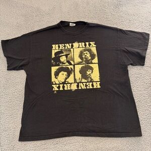 Vintage Jimi Hendrix Unique Print